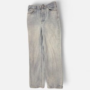 Topshop Moto Mom Jeans - Light Wash - Size W29 L30 (US 7)